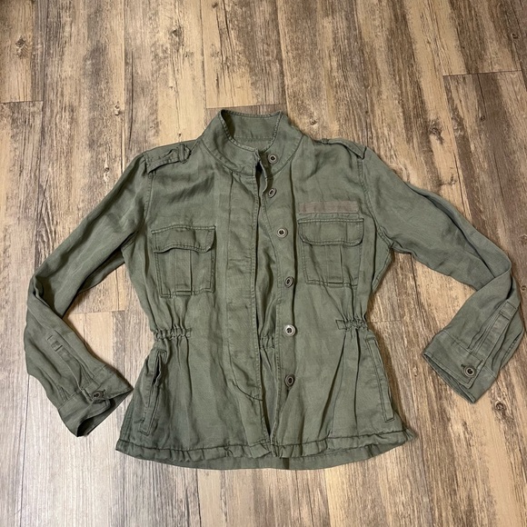 Rails Sahara Utility Jacket In Sage Green Lightweight Women’s Size XS - Picture 2 of 13